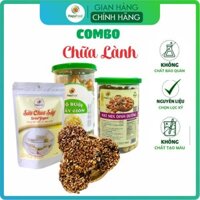 Combo chữa lành: Sữa chua sấy 35g+ Vỏ bưởi sấy 250g + Hạt Mix dinh dưỡng + Bánh gạo lứt 200g - Tặng mít 80g