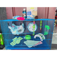 Combo chuồng full phụ kiện cho Sóc Bay Úc