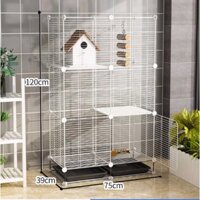 Combo Chuồng Sóc , Chuồng Chim, Chuồng Bọ bằng lưới sắt lắp ghép đa dạng (Không bao gồm phụ kiện bên trong chuồng)