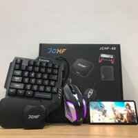 Combo CHUỘT  BÀN PHÍM  DOCK CHUYỂN ĐỔI chơi game Pubg Mobile, Rules of Survival, Free Fire trên điện thoại