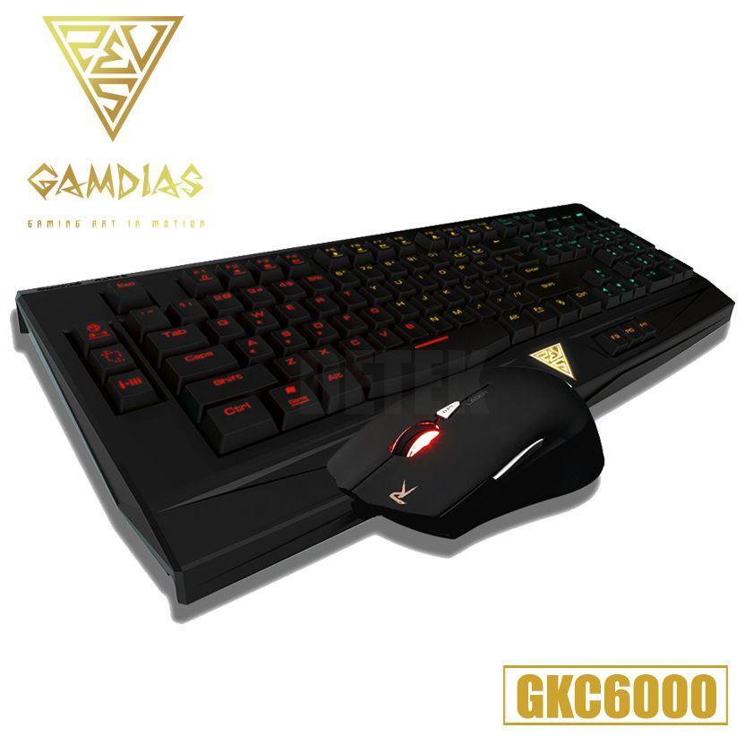 Combo chuột bàn phím Gaming Gamdias GKC6000