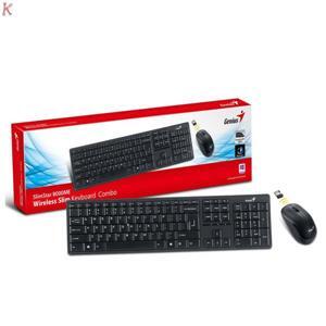 Bộ bàn phím và chuột không dây Genius SlimStar 8000ME
