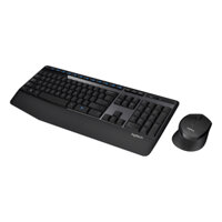 Combo chuột phím không dây Logitech MK345 - 1 đầu thu USB, pin lâu, chống tràn, fullsize - Hàng chính hãng