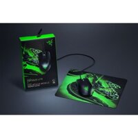 Combo Chuột Razer Abyssus Lite & bàn di chuột Razer Goliathus Mobile Construct Edition