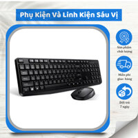 Combo Chuột Và Bàn Phím Không Dây Robot KM3100 Không Gây Tiếng Ồn, Nhỏ Gọn Tiện Mang Đi