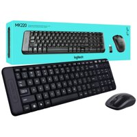 Combo chuột và phím không đây Logitech MK220 Wireless