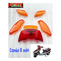 COMBO CHỤP ĐÈN HẬU + XI NHAN TRƯỚC - SAU XE SPACY 125