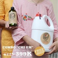 Combo Cô Cà Chua - 4L giặt giũ + 500ml giặt (truyền thống) 399k