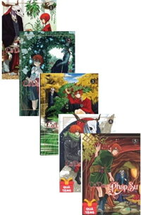 Combo Cô Dâu Pháp Sư (Bộ 5 Cuốn) - Tặng Kèm Sổ Tay Nhật Bản + Bọc Sách PVC Cho Tập 4 + Tập 5 (Số Lượng Có Hạn)