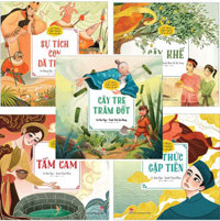 Combo Cổ Tích Việt Nam Cho Bé Mẫu Giáo - Cây Tre Trăm Đốt + Từ Thức Gặp Tiên + Tấm Cám + Cây Khế + Sự Tích Con Dã Tràng (Bộ 5 Cuốn)