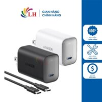 Combo cốc sạc Anker Nano 1C 100W + Cáp USB Type-C to Type-C B2679 - Hàng chính hãng