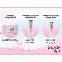 COMBO COLLAGEN  DƯỠNG TRẮNG DA TÂY THY NƯỚC DƯỠNG KEM DƯỠNG DA VÀ VIÊN UỐNG