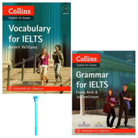 Combo Collins Grammar For IELTS Kèm CD và Collins English For Exams - Vocabulary For IELTS Kèm file MP3 Tặng Kèm Viết