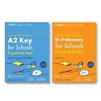 Combo Collins Practice Tests for A2 và B1 Preliminary for Schools  KET PET