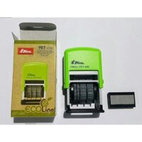Combo con dấu ngày tháng năm Shiny Pet 400 và hộp mực chuyên dụng đóng lên mọi chất liệu