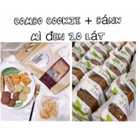 Combo cookies + bánh mì đen 10 lát