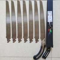Combo cưa gỗ cầm tay gồm 7 lưỡi cưa Top + Cán + Vỏ bao đựng cưa