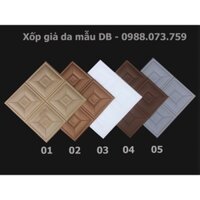 Combo cực sốc 10 tấm xốp giả da mẫu DB sang nhà