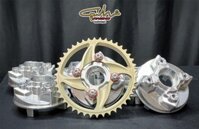 Combo Cùi Đĩa CNC + Đĩa Tải EXCITER 2010 / Exciter 135 5s / LC 135 / YAZ 125 GH-RACING
