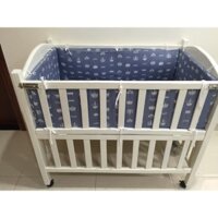 Combo cũi+quây cũi+ đệm + ga
