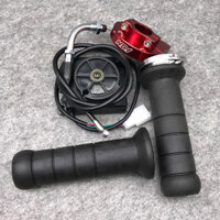 Combo cùm tăng tốc CNC kèm bao tay cho xe điện