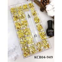 Combo đá chân bằng kèm phụ kiện nail KCB04-949