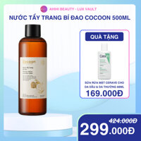COMBO DA DẦU MỤN: Nước Tẩy Trang Bí Đao Cocoon + Sữa Rửa Mặt Cerave Sạch Sâu 88ml Cho Da Dầu và Thường - Ahihi Beauty