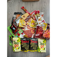 COMBO ĐÃ KHÁT VER 2: 20 gói ăn vặt TUỔI THƠ; 10 Chân gà, Cổ, Cánh, Đùi và 4 gói nước OISHI