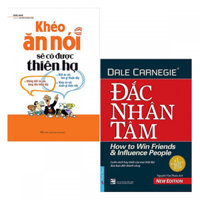 Combo Đắc Nhân Tâm  Khéo Ăn Nói Sẽ Có Được Thiên Hạ Tặng kèm vở TIKI