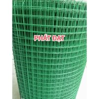 Combo dài 5m hoặc 10m x cao 1m lưới sắt bọc nhựa PVC ô vuông dùng để dào hoặc làm lồng avi..