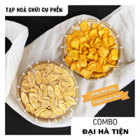 Combo Đại Hà Tiện : 500G Mít Sấy + 500G Chuối Sấy | Tạp Hoá Chửi Cụ Phến - Ăn Vặt, Trái Cây Sấy,Snack Food