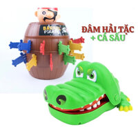 Combo đâm hải tặc và khám răng cá sấu size lớn dành cho bé và gia đình