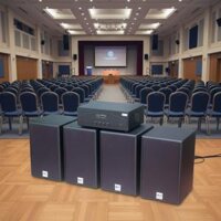 Combo dàn âm thanh quán cafe amply A938 + 4 loa V230 chuyên lắp cho Quán Cafe, Nhà hàng, Quán ăn, Spa, Khu tập Gym, khu vui chơi, phòng họp, hội trường...