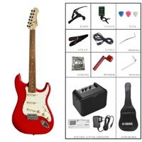 Combo Đàn Guitar Điện Sqoe SEST200 Stratocaster SSS Joyo MA10E