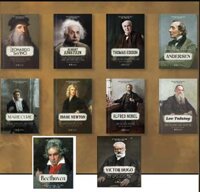 Combo Danh Nhân Thiên Tài Thế Giới Albert Einstein, Marie Curie, Leonardo DaVinci, Alfred Nobel, Andersen, Lev Tolstoy, Thomas Edison, Isaac Newton, Victo Hugo, Beethoven <Bộ sách về những bộ óc  nhà phát minh vĩ đại của nhân loại>. Trọn bộ 10c