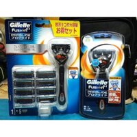 Combo dao cạo râu Gillette Fusion 5in1 2 lưỡi và 9 lưỡi