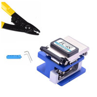 Combo Dao cắt sợi quang FC-6S phiên bản nâng cấp , kìm tuốt sợi quang CFS-2