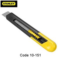 Combo dao rọc giấy Stanley 10-151 + hộp lưỡi dao 18mm (10 lưỡi/ hộp)