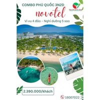 Combo Đảo và Phòng khách sạn tại Novotel Phú Quốc