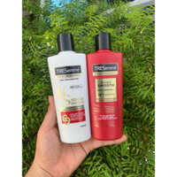 Combo Dầu  gội 136g +xả 140g TRESemmé  Keratin Smooth Tinh dầu Argan và  Keratin vào  nếp  suôn mượt —hàng  khuyến  mãi