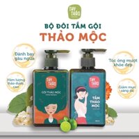 Combo Dầu Gội 280ml giảm rụng, gàu, ngứa, hỗ trợ mọc tóc và Sữa Tắm làm mịn, sáng da thành phần Thảo Mộc cao cấp Thỵ Thả