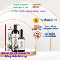 Combo Dầu Gội Đầu và chai xịt  Sâm Gừng Nam Kinh Đồng Nhân Đường
