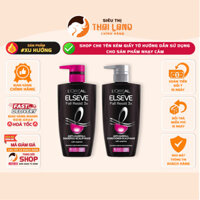 [COMBO] DẦU GỘI + DẦU XẢ L’OREAL ELSEVE FALL RESIST 3X 450ml - NỘI ĐỊA THÁI 💥