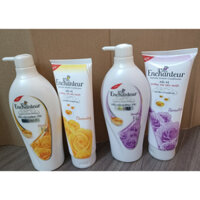 Combo Dầu gội  Enchanteur 650g + dầu xả 335g Charming/Sensation
