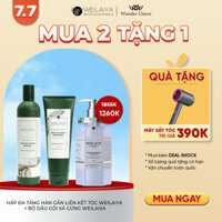 Combo Dầu gội gừng trắng + dầu hấp tóc Weilaiya, TẶNG Máy sấy tóc