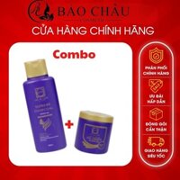 Combo Dầu Gội + Kem Ủ Tóc Lae Sa Luay Spa Smooth Keratin Thái Lan