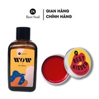 Combo dầu gội khô BareSoul Wow Dry shampoo 50g + Son dưỡng có màu BareSoul Best Kisser Lip Tint & Cheek 10g