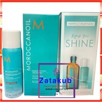 ✅✅Combo dầu gội khô và tinh dầu dưỡng phụ hồi Moroccanoil 65ml/100ml