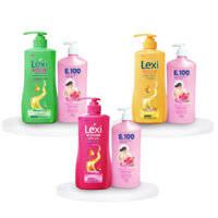 Combo Dầu Gội Lexi 630G Tặng Kèm 1 Sữa Tắm E100 520ML
