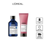 Combo dầu gội L'Oréal Serioxyl Advanced và dầu xả Pro Longer